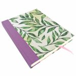 Cuaderno Floral Rojo